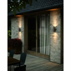 Applique murale d'extérieur Nordlux KYKLOP Rouille, 2 lumières