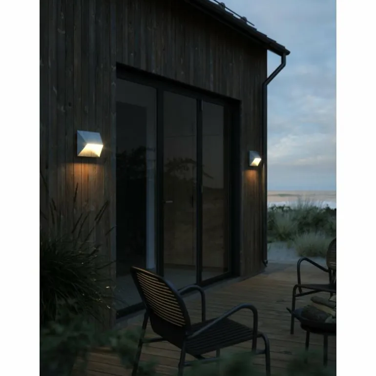 Applique murale d'extérieur Nordlux PONTIO Zingué, 2 lumières