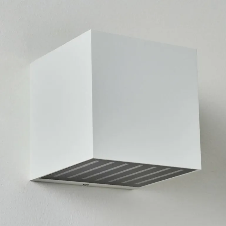 Applique murale d'extérieur Barrero LED Blanc, 1 lumière