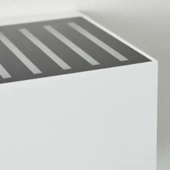 Applique murale d'extérieur Barrero LED Blanc, 1 lumière