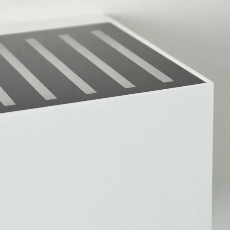 Applique murale d'extérieur Barrero LED Blanc, 1 lumière