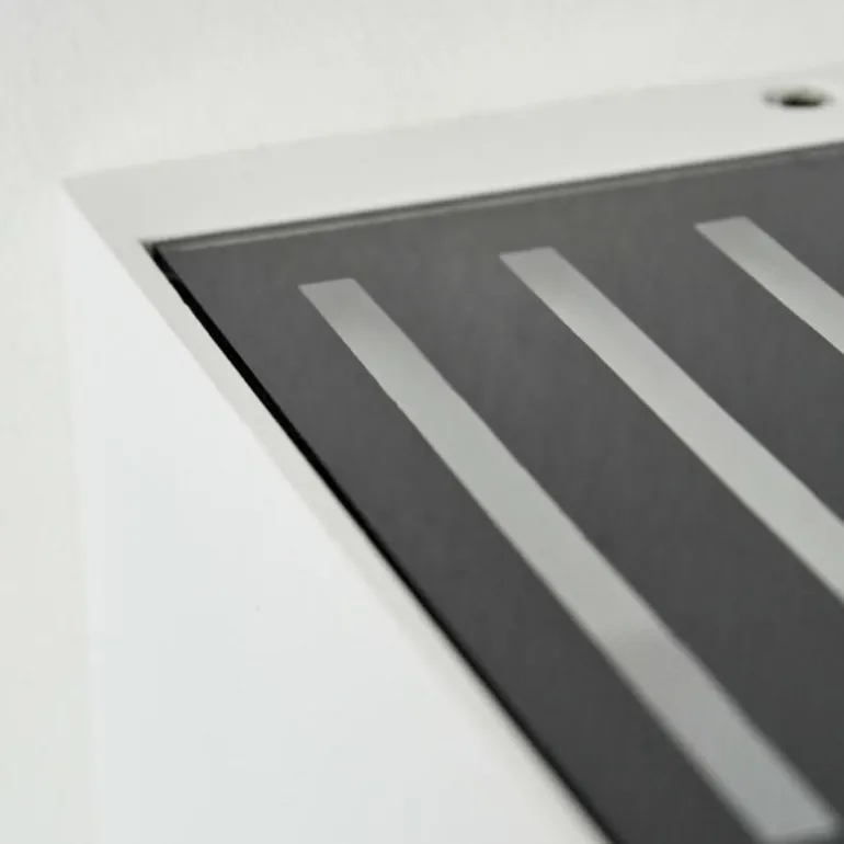 Applique murale d'extérieur Barrero LED Blanc, 1 lumière