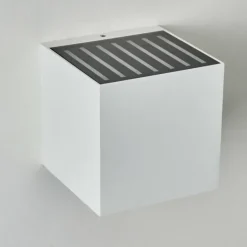 Applique murale d'extérieur Barrero LED Blanc, 1 lumière