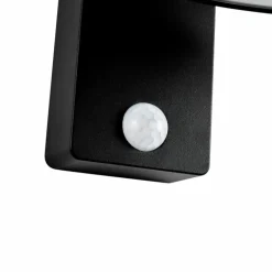 Applique murale d'extérieur Nordlux JUSTINA LED Noir, 1 lumière, Détecteur de mouvement