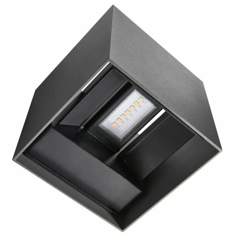 Applique murale d'extérieur Nordlux MILDA LED Anthracite, 1 lumière