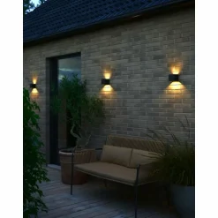 Applique murale d'extérieur Nordlux MILDA LED Noir, 1 lumière