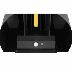 Applique murale d'extérieur Reality TALENT LED Noir, 2 lumières, Détecteur de mouvement