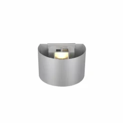 Applique murale d'extérieur Reality TALENT LED Titane, 2 lumières, Détecteur de mouvement