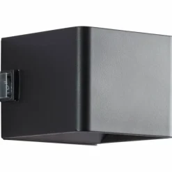 Applique murale d'extérieur Brilliant Iseo LED Noir, 1 lumière