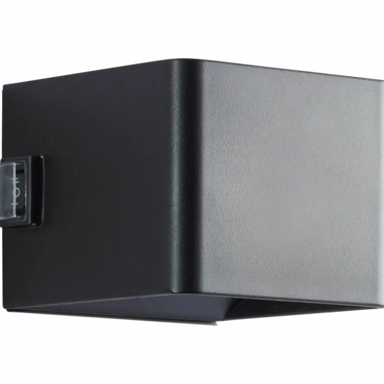 Applique murale d'extérieur Brilliant Iseo LED Noir, 1 lumière