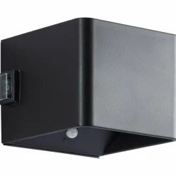 Applique murale d'extérieur Brilliant Iseo LED Noir, 1 lumière