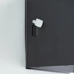 Applique murale d'extérieur Brilliant Iseo LED Noir, 1 lumière