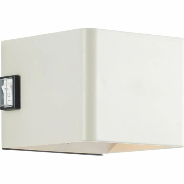 Applique murale d'extérieur Brilliant Iseo LED Beige, 1 lumière