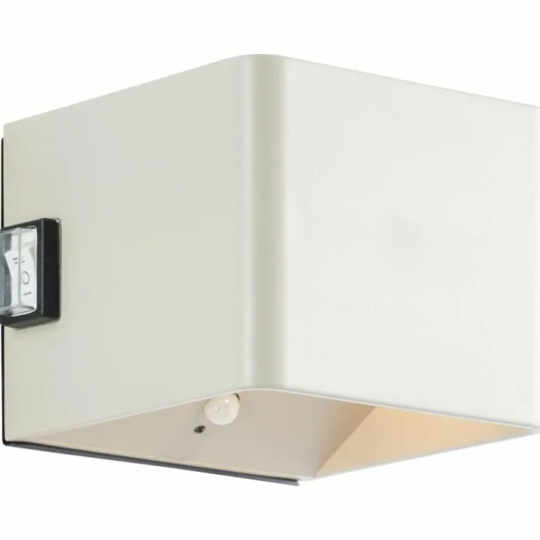 Applique murale d'extérieur Brilliant Iseo LED Beige, 1 lumière