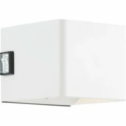 Applique murale d'extérieur Brilliant Iseo LED Blanc, 1 lumière