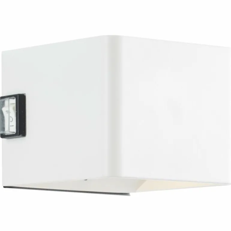 Applique murale d'extérieur Brilliant Iseo LED Blanc, 1 lumière