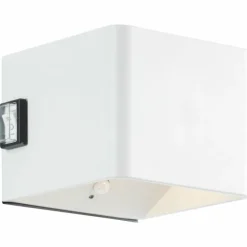 Applique murale d'extérieur Brilliant Iseo LED Blanc, 1 lumière