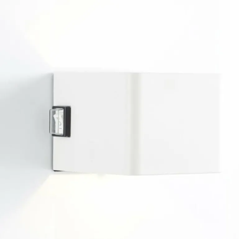 Applique murale d'extérieur Brilliant Iseo LED Blanc, 1 lumière