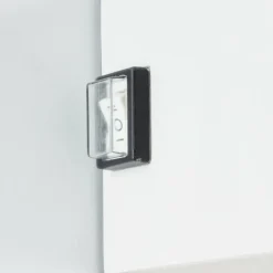 Applique murale d'extérieur Brilliant Iseo LED Blanc, 1 lumière