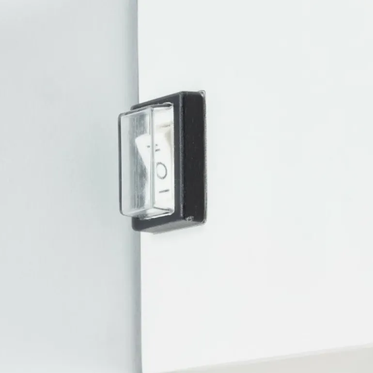 Applique murale d'extérieur Brilliant Iseo LED Blanc, 1 lumière