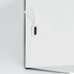 Applique murale d'extérieur Brilliant Iseo LED Blanc, 1 lumière