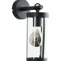 Applique murale d'extérieur Brilliant Sidney Noir, 1 lumière