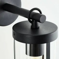 Applique murale d'extérieur Brilliant Sidney Noir, 1 lumière