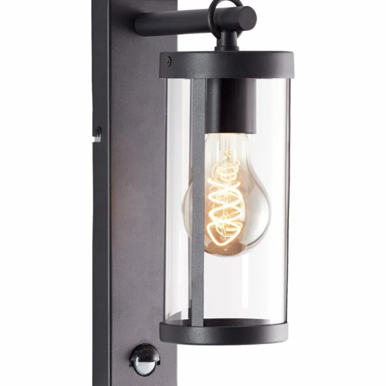 Applique murale d'extérieur Brilliant Sidney Noir, 1 lumière
