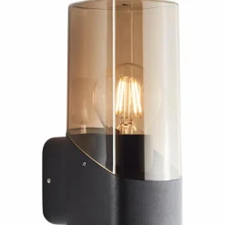 Applique murale d'extérieur Brilliant Minou Noir, 1 lumière