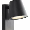 Applique murale d'extérieur Brilliant Bari Noir, 1 lumière