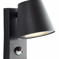 Applique murale d'extérieur Brilliant Bari Noir, 1 lumière