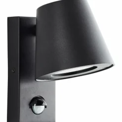 Applique murale d'extérieur Brilliant Bari Noir, 1 lumière