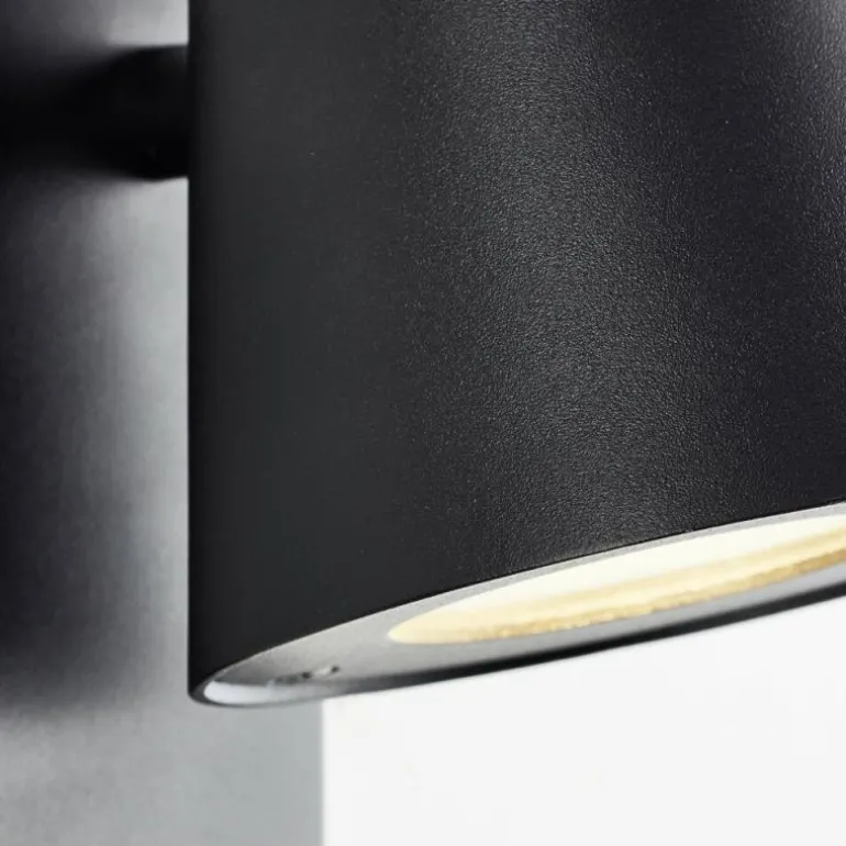 Applique murale d'extérieur Brilliant Bari Noir, 1 lumière