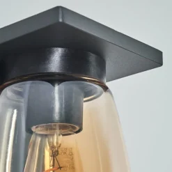 Applique murale d'extérieur Aquin Anthracite, 1 lumière