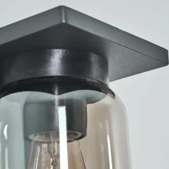 Applique murale d'extérieur Aquin Anthracite, 1 lumière