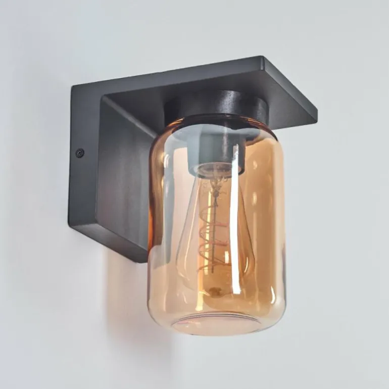 Applique murale d'extérieur Aquin Anthracite, 1 lumière