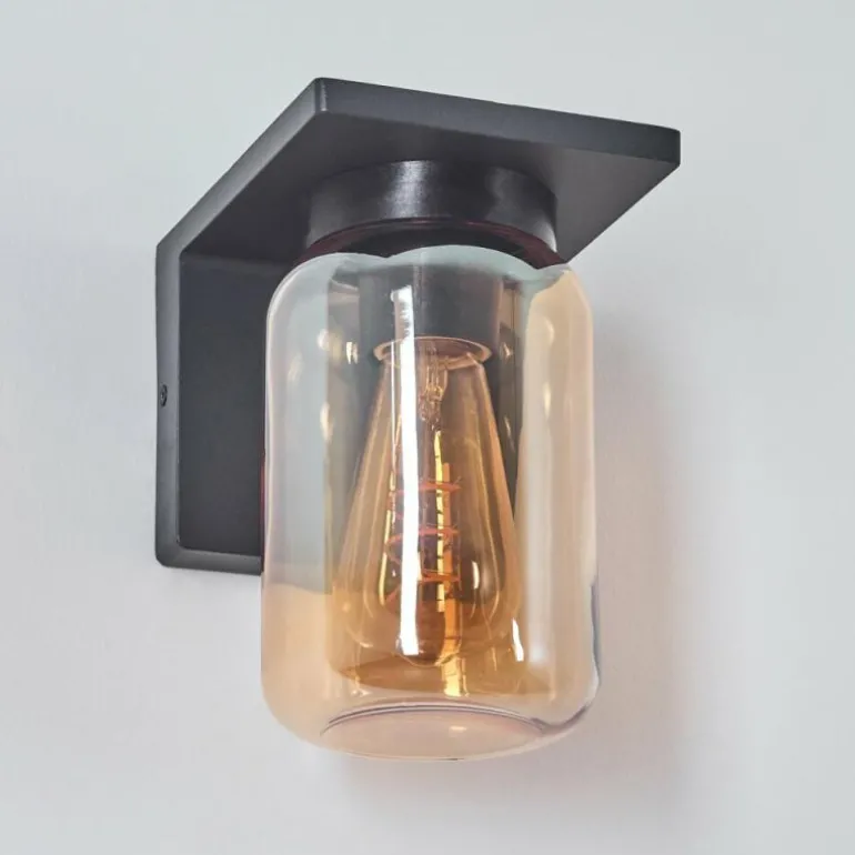 Applique murale d'extérieur Aquin Anthracite, 1 lumière