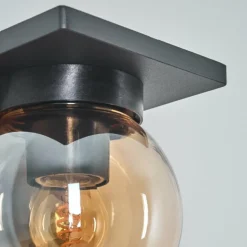 Applique murale d'extérieur Aquin Anthracite, 1 lumière