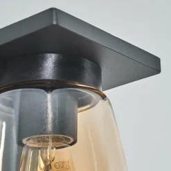 Applique murale d'extérieur Aquin Anthracite, 1 lumière