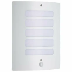 Applique murale d'extérieur Brilliant Todd Blanc, 1 lumière, Détecteur de mouvement