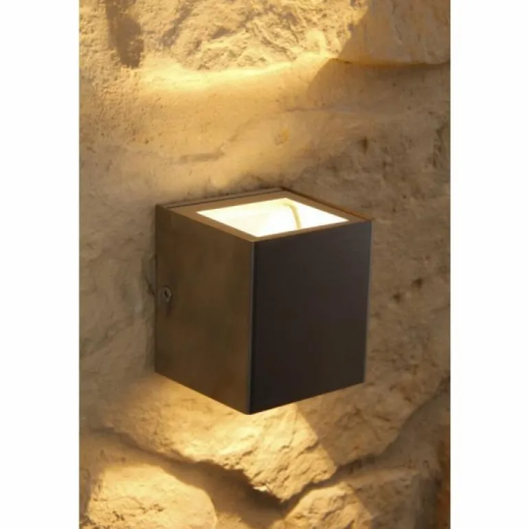 Applique murale d'extérieur LCD Acier inoxydable, 1 lumière