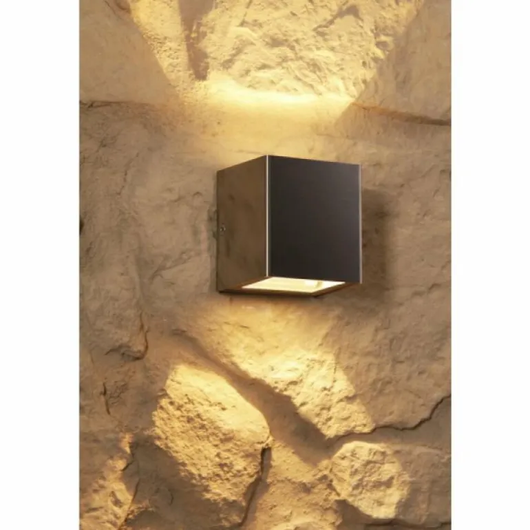 Applique murale d'extérieur LCD Acier inoxydable, 1 lumière