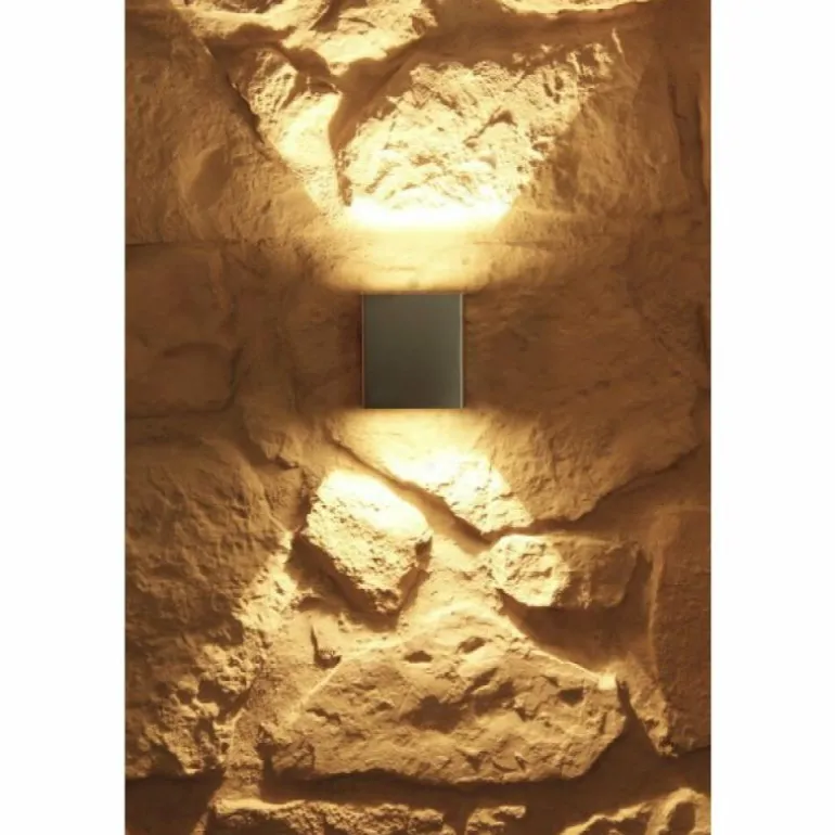 Applique murale d'extérieur LCD Acier inoxydable, 1 lumière