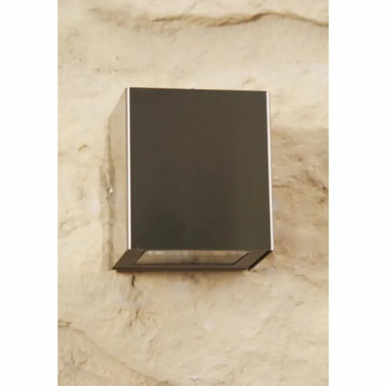 Applique murale d'extérieur LCD Acier inoxydable, 1 lumière