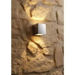 Applique murale d'extérieur LCD Acier inoxydable, 1 lumière