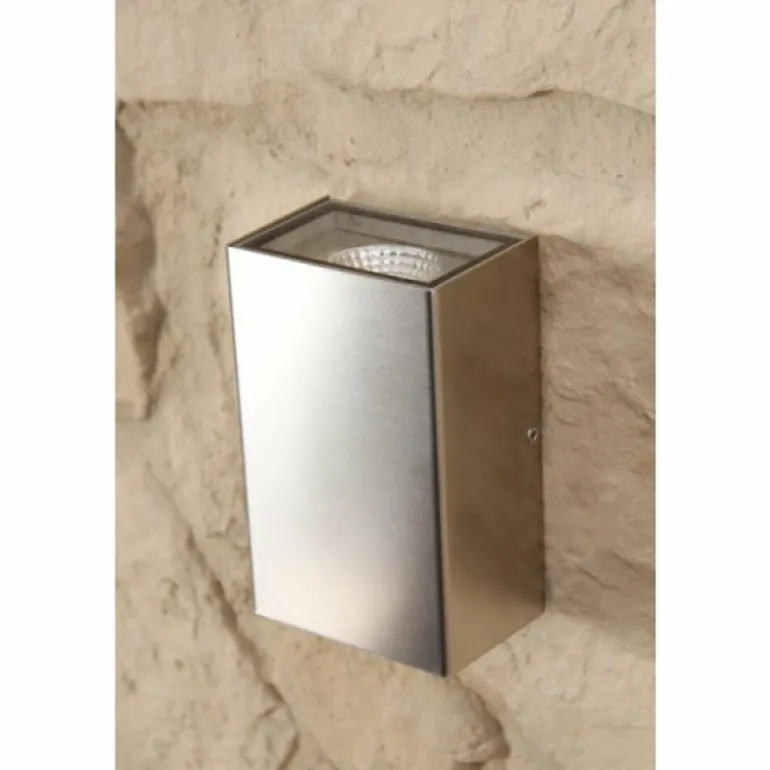 Applique murale d'extérieur LCD LED Acier inoxydable, 2 lumières