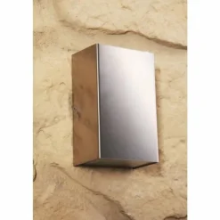 Applique murale d'extérieur LCD LED Acier inoxydable, 2 lumières