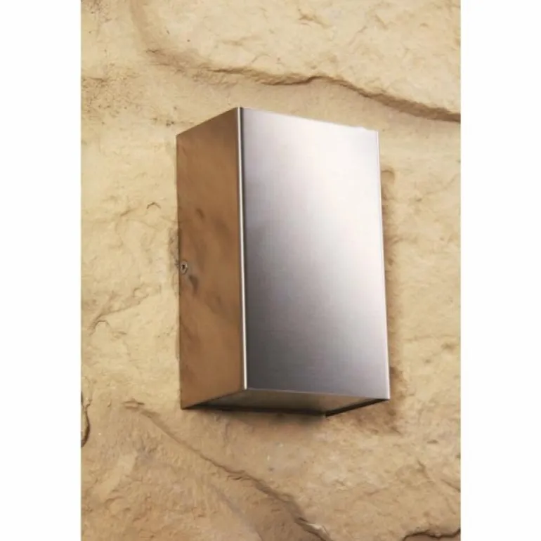 Applique murale d'extérieur LCD LED Acier inoxydable, 2 lumières