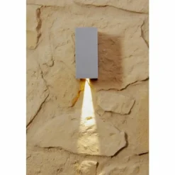 Applique murale d'extérieur Konstsmide CREMONA LED Acier inoxydable, 2 lumières