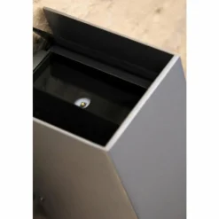 Applique murale d'extérieur Konstsmide CREMONA LED Acier inoxydable, 2 lumières